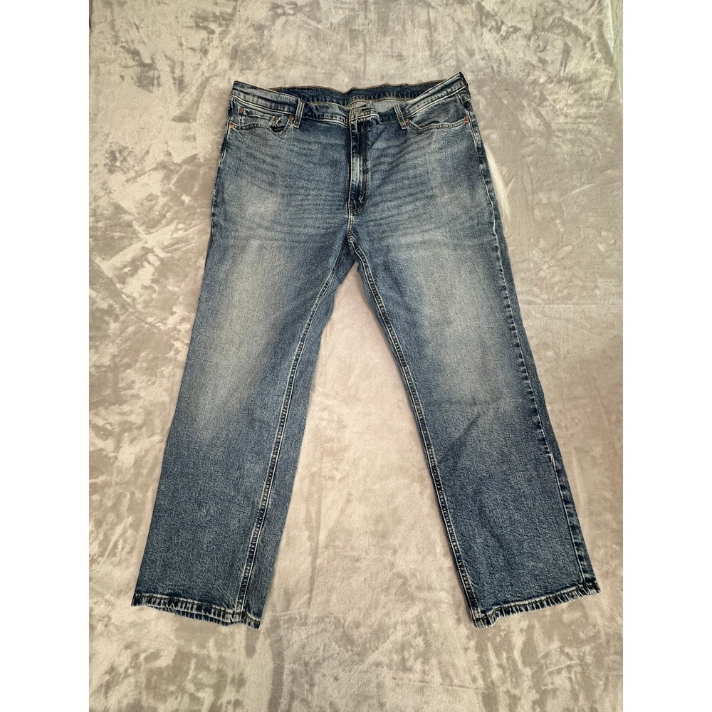 Levi Strauss Co 541 Athletic Fit Mens Jeans Size 42x30 Blue Denim‎ Waterless